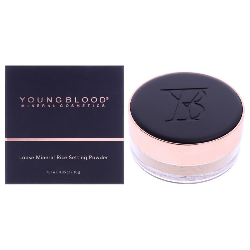 Loose Mineral Rice Powder - Medium by Youngblood for Women - 0.35 oz Powder