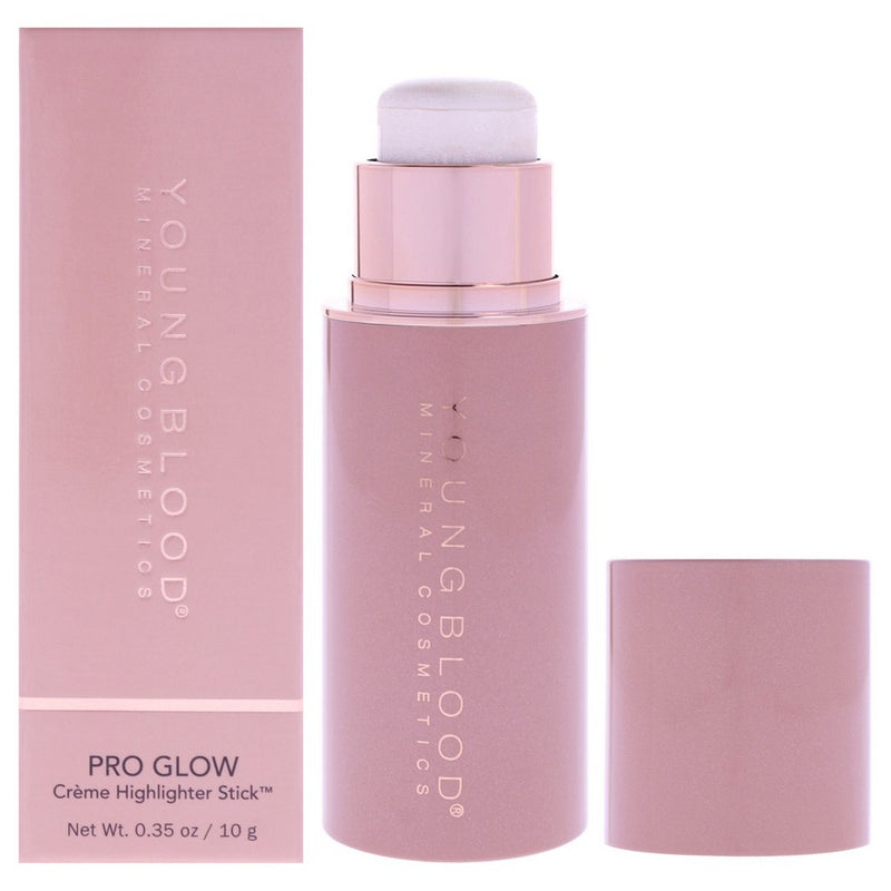 Pro Glow Creme Highlighter Stick - Moonlit by Youngblood for Women - 0.35 oz Highlighter
