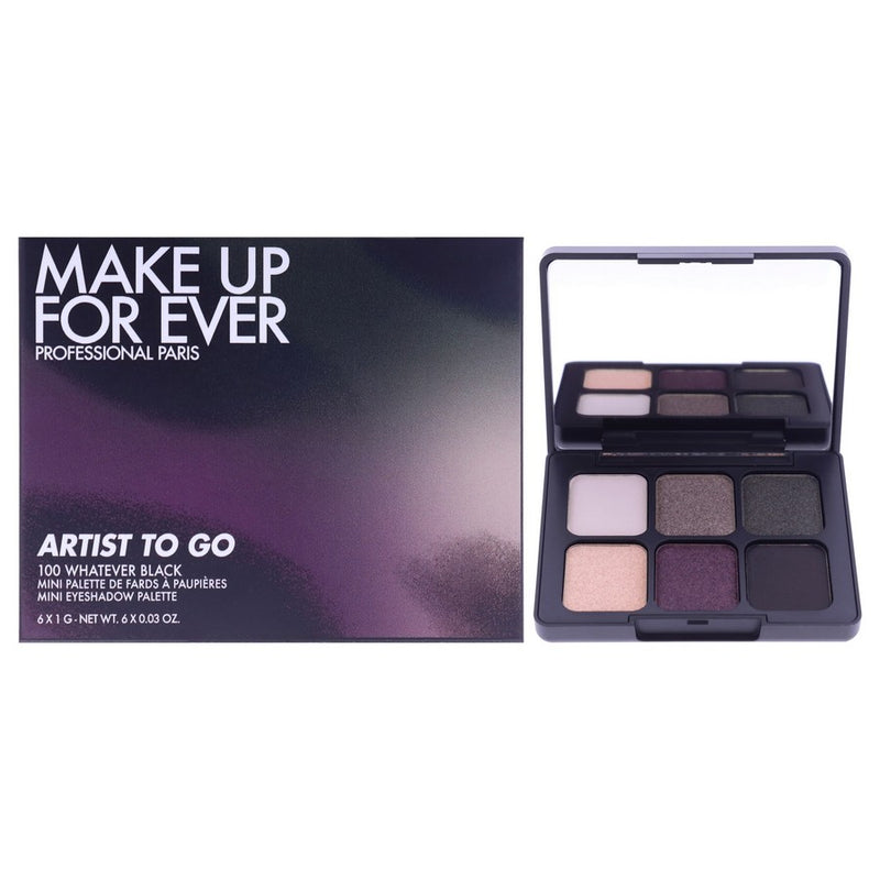 Artist To Go Palette - 100 Whatever Black by Make Up For Ever for Women - 0.18 oz Eye Shadow