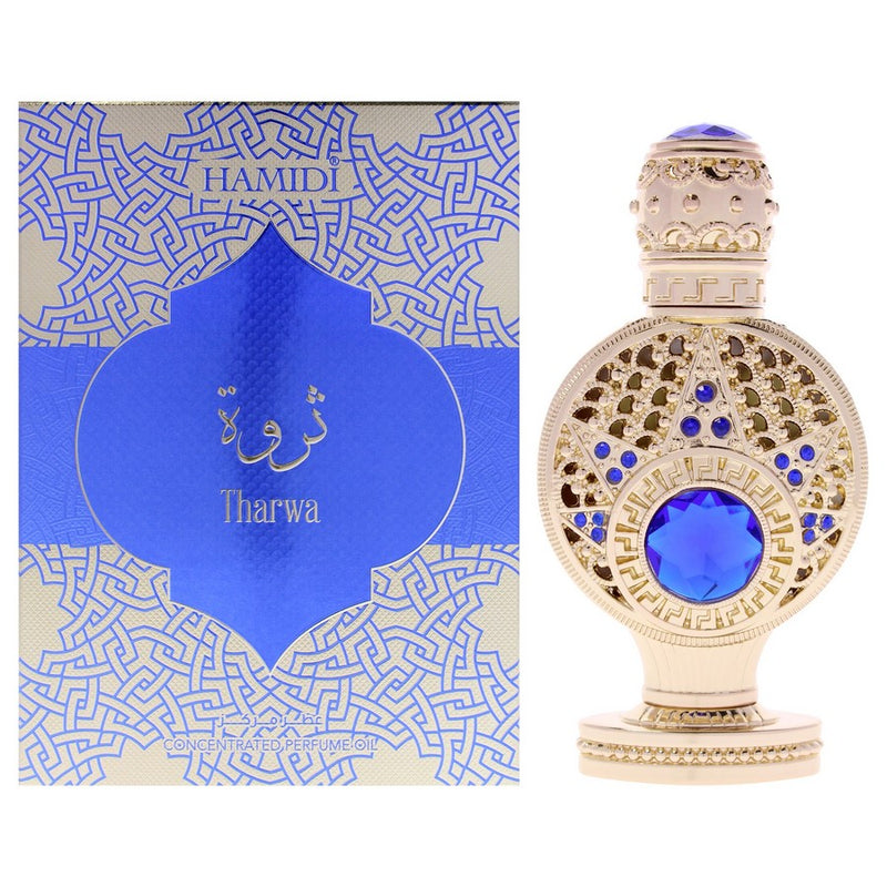 Tharwa by Hamidi for Unisex - 0.5 oz Concentrated Perfume Oil