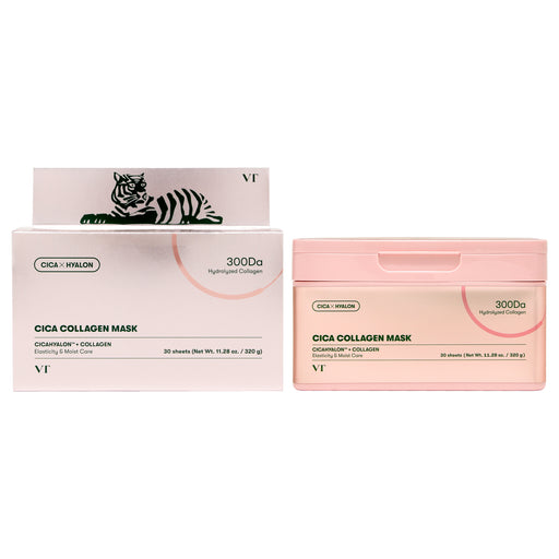 Vt Cosmetics Cica Collagen Mask Women's Gift Set
