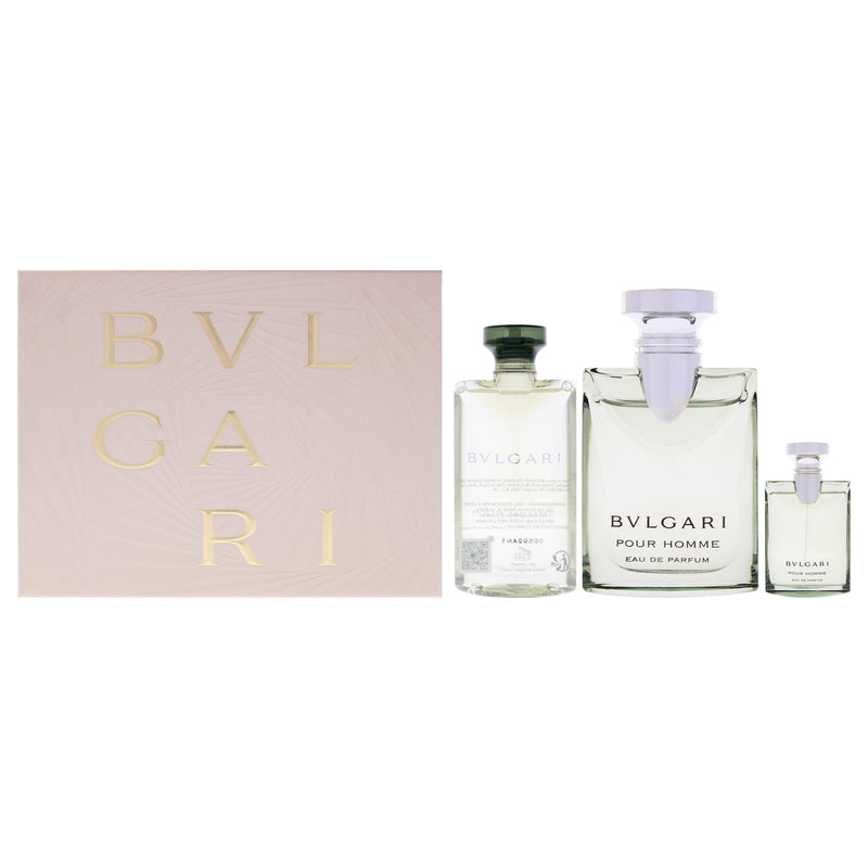 Bvlgari Pour Homme Men's Eau De Parfum Gift Set