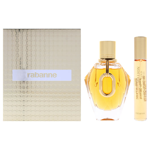 Paco Rabanne Million Gold Women's Eau De Parfum Gift Set