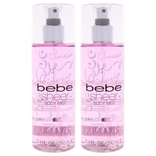Bebe Sheer Pack Of 2 Women's Body Mist