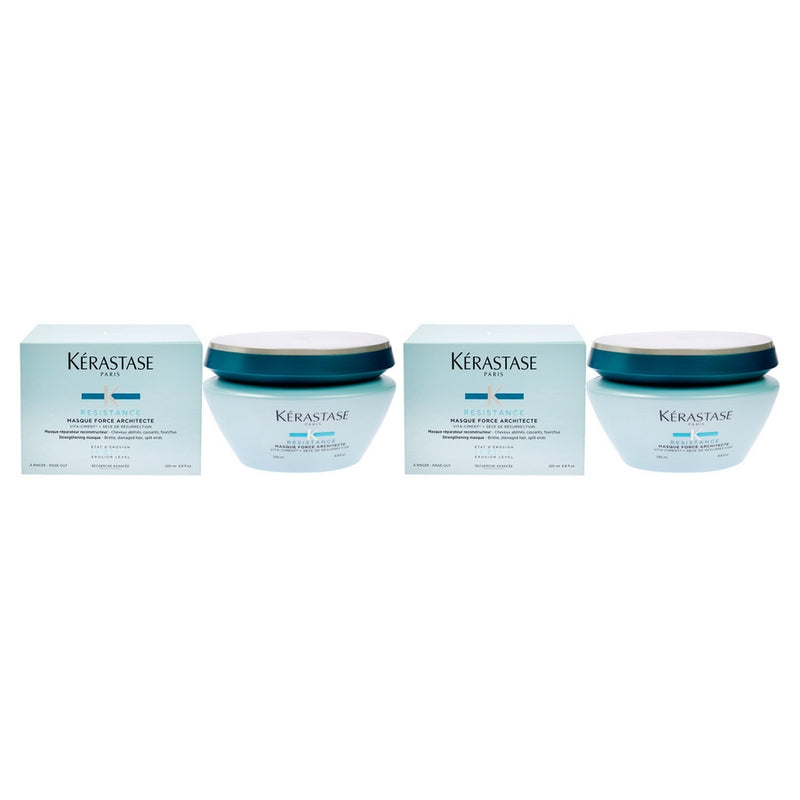 Resistance Masque Force Architecte Recontructing Masque by Kerastase for Unisex - 6.8 oz Mask - Pack of 2