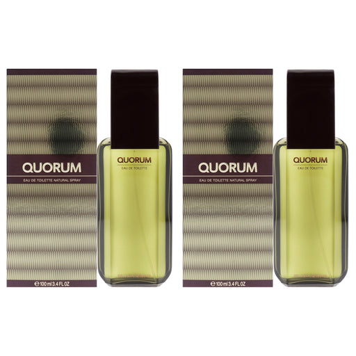 Antonio Puig Quorum Pack Of 2 Men's Eau De Toilette
