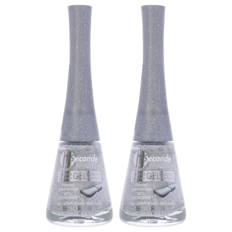 1 Seconde - 39 Its Raining Stars by Bourjois for Women - 0.3 oz Nail Polish - Pack of 2