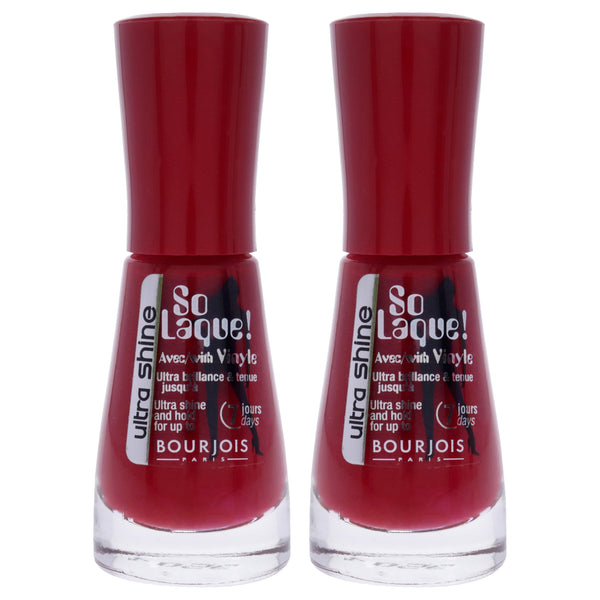 Bourjois So Laque Ultra Shine 24 Rouge Escarpin Pack Of 2
