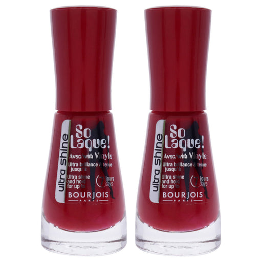 Bourjois So Laque Ultra Shine 24 Rouge Escarpin Pack Of 2