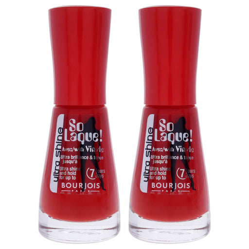 Bourjois So Laque Ultra Shine 25 Rouge Casino Pack Of 2