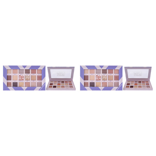 Carter Beauty 18 Shade Palette Sweet Apricot Pack Of 2