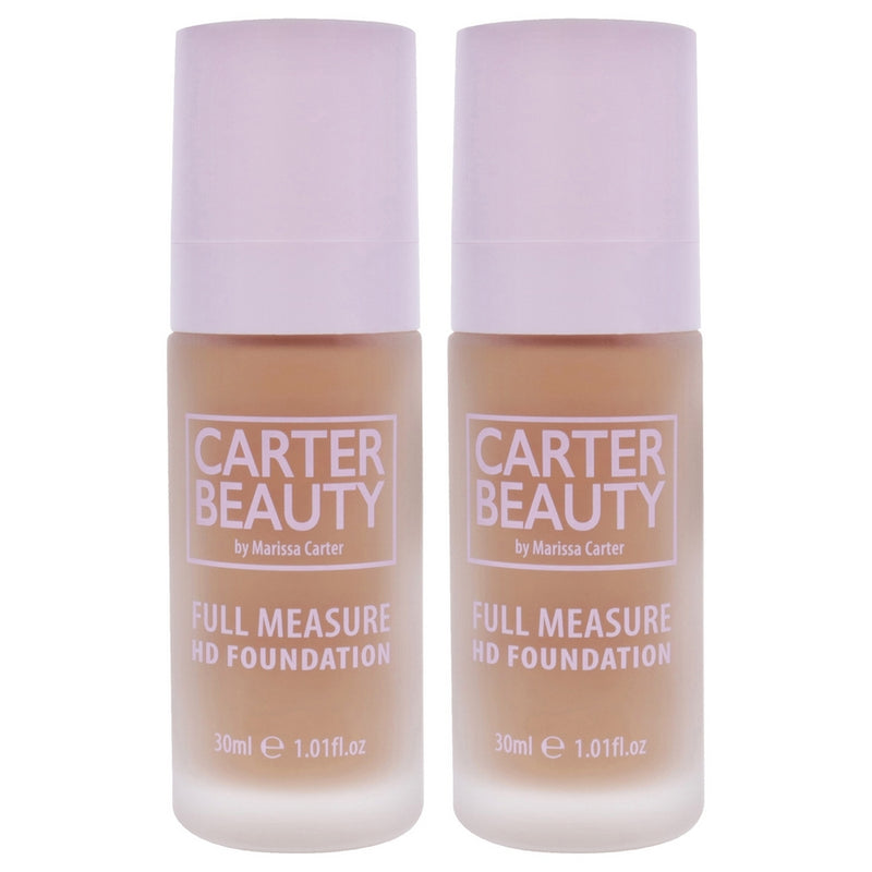 Full Measure HD Foundation - Gingerbread by Carter Beauty for Women - 1.01 oz Foundation - Pack of 2