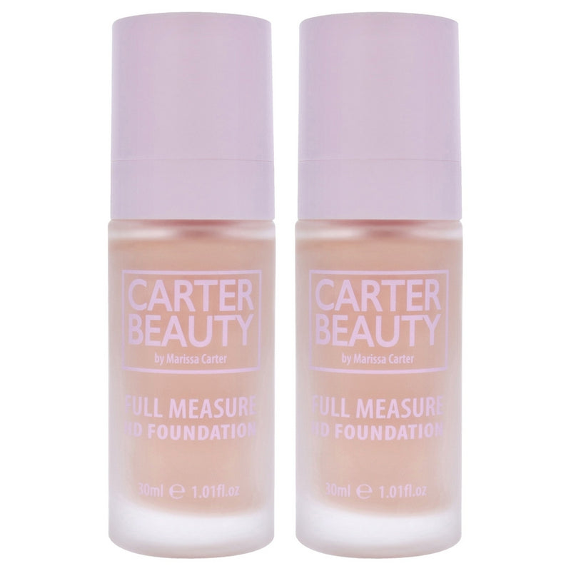 Full Measure HD Foundation - Meringue by Carter Beauty for Women - 1.01 oz Foundation - Pack of 2