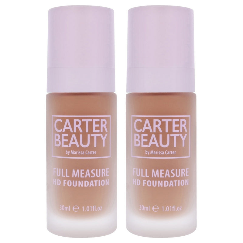 Full Measure HD Foundation - Pecan Pie by Carter Beauty for Women - 1.01 oz Foundation - Pack of 2