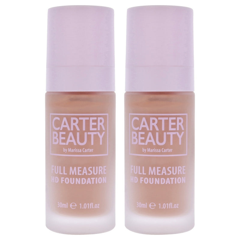 Full Measure HD Foundation - Shortbread by Carter Beauty for Women - 1.01 oz Foundation - Pack of 2