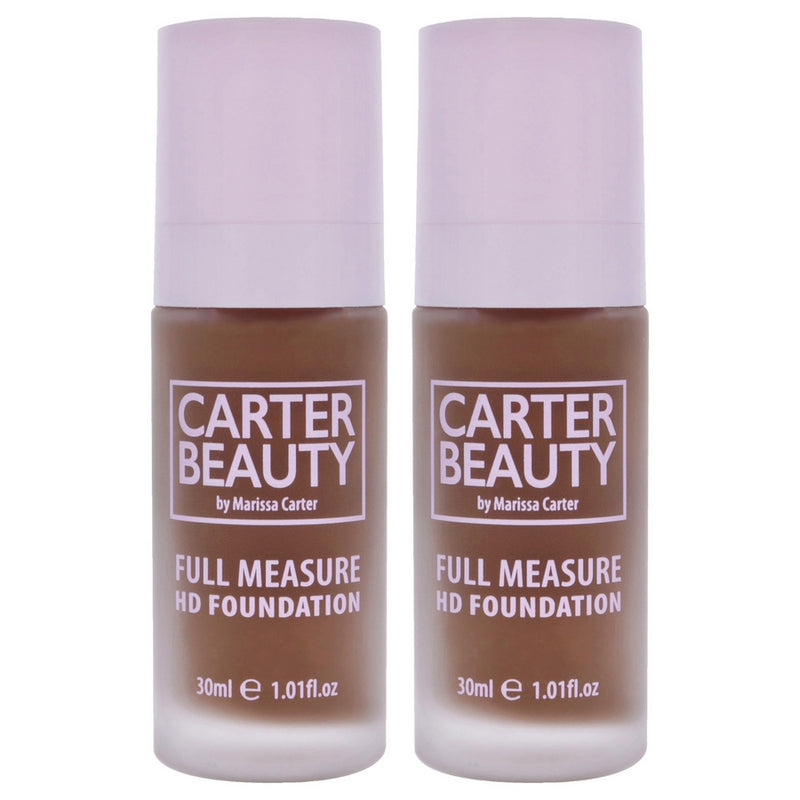 Full Measure HD Foundation - Vanilla Fuddge by Carter Beauty for Women - 1.01 oz Foundation - Pack of 2