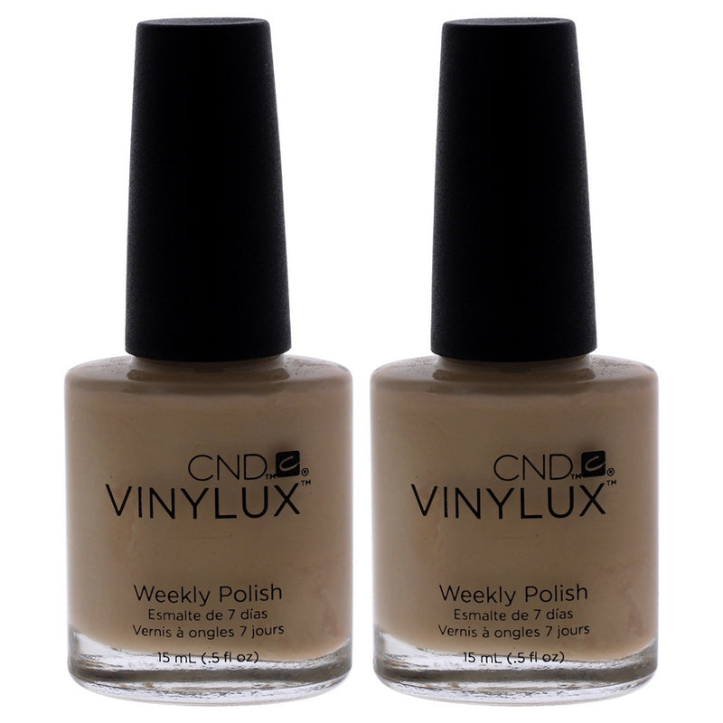 Vinylux Weekly Polish - 136 Powder My Noise by CND for Women - 0.5 oz Nail Polish - Pack of 2