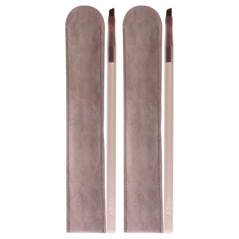 Angled Liner Brush by Delilah for Women - 1 Pc Brush - Pack of 2