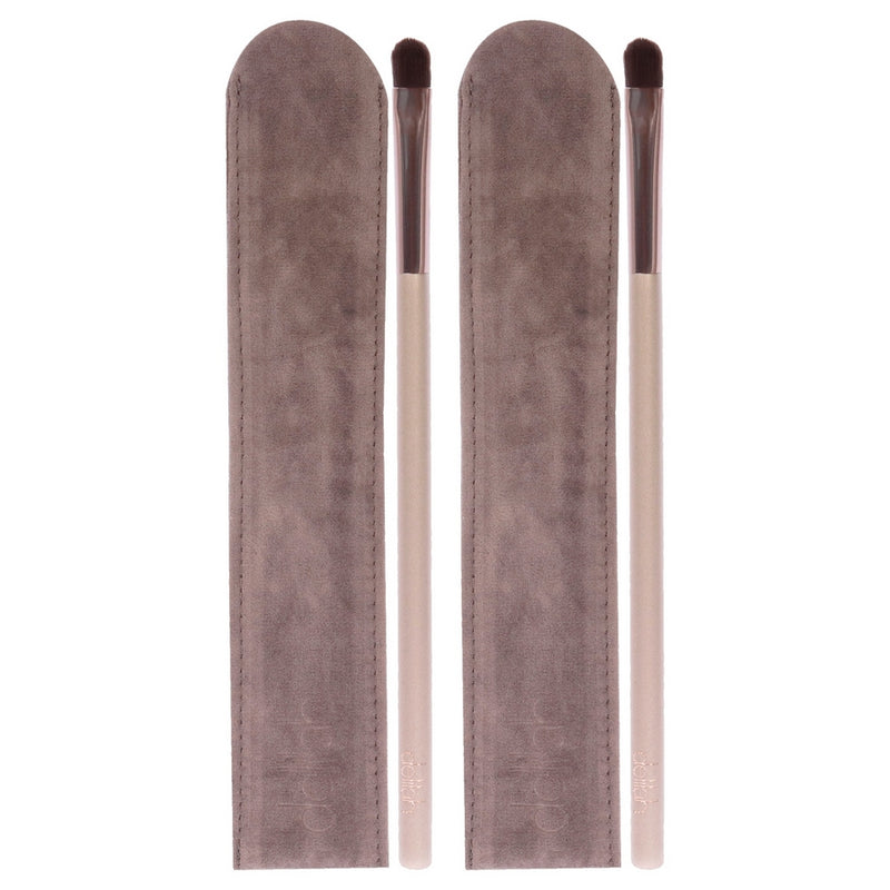 Eye Definer Brush - BR06 by Delilah for Women - 1 Pc Brush - Pack of 2