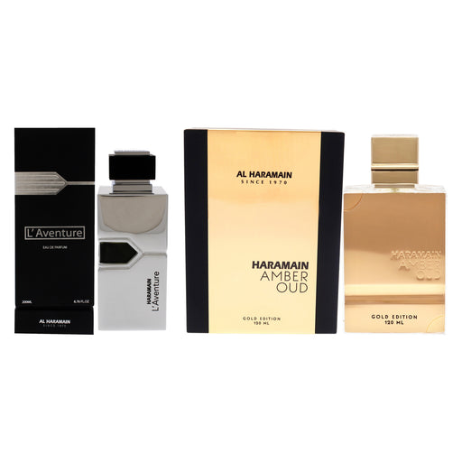 Al Haramain Amber Oud And Laventure Kit Men's Eau De Parfum Gift Set