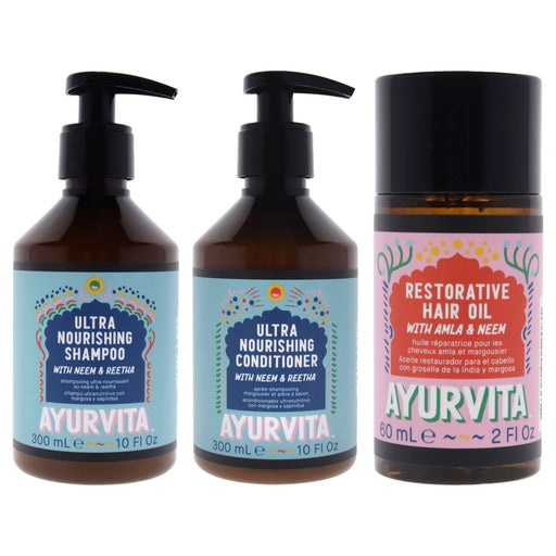 Ayurvita Neem And Reetha Unisex Gift Set