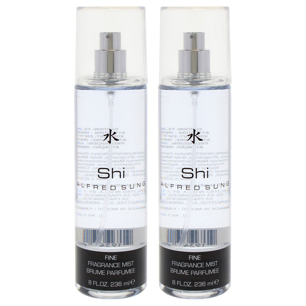 Alfred Sung Shi Pack Of 2 Women's Fragrance Mist