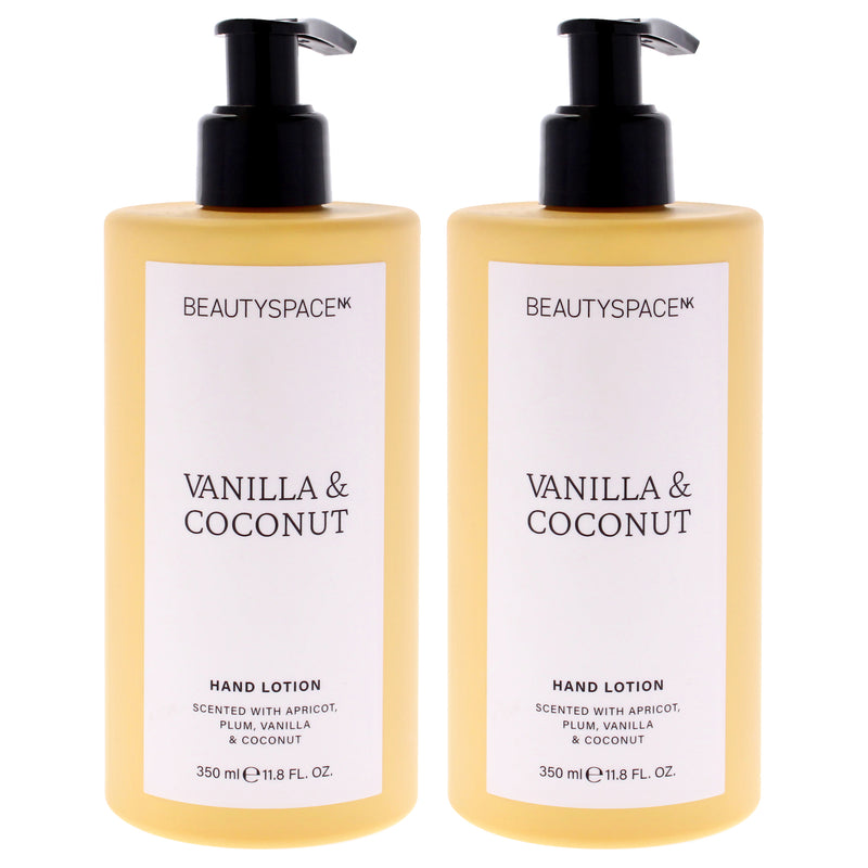 Beautyspace Hand Lotion Vanilla And Coconut Pack Of 2