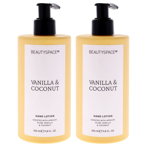 Beautyspace Hand Lotion Vanilla And Coconut Pack Of 2