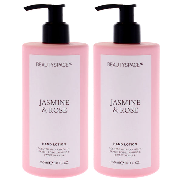 Beautyspace Hand Lotion Jasmine And Rose Pack Of 2