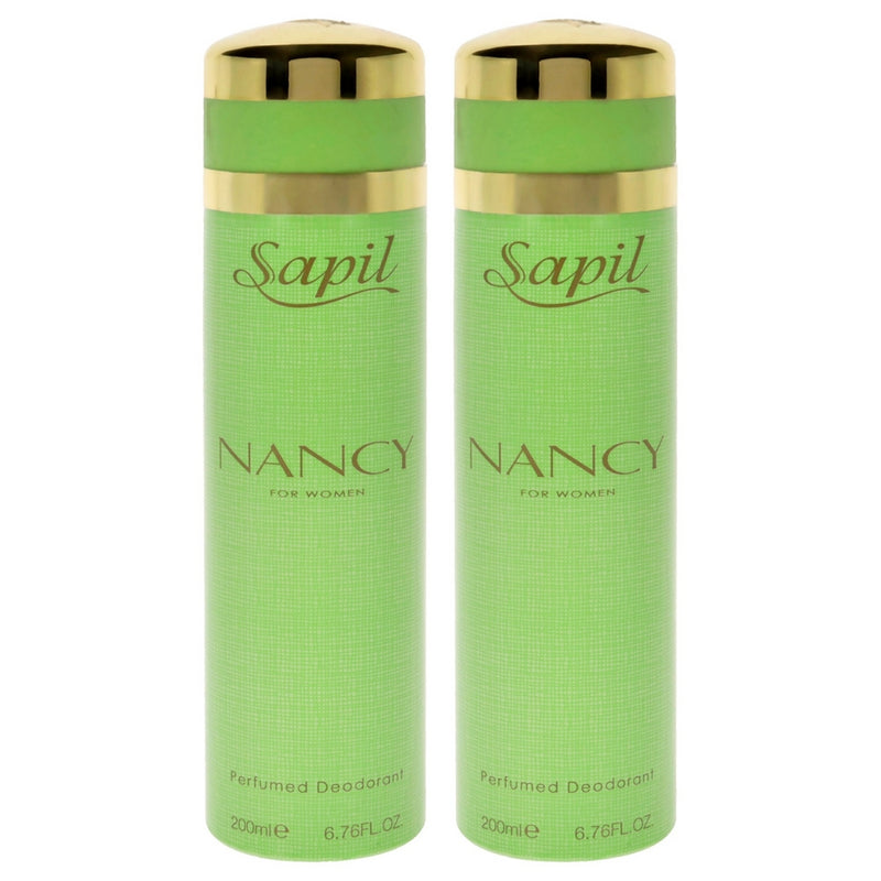 Nancy Green by Sapil for Women - 6.76 oz Deodorant Spray - Pack of 2