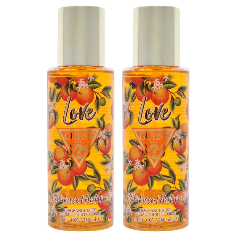 Guess Love Sunkissed Flirtation by Guess for Women - 8.4 oz Fragrance Mist - Pack of 2