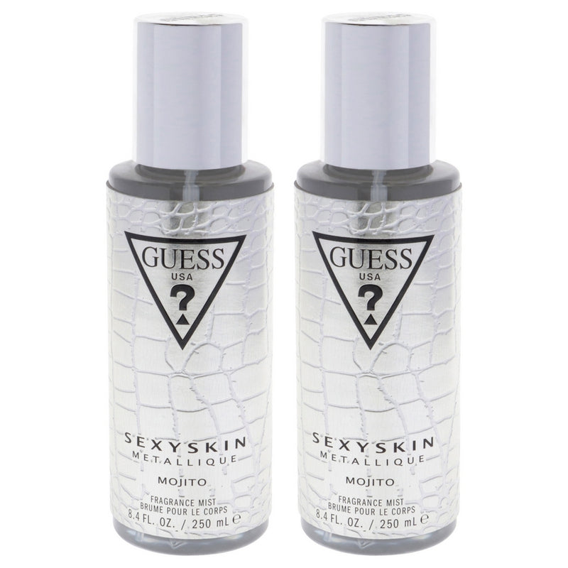 Guess Sexy Skin Metallique - Mojito by Guess for Women - 8.4 oz Fragrance Mist - Pack of 2