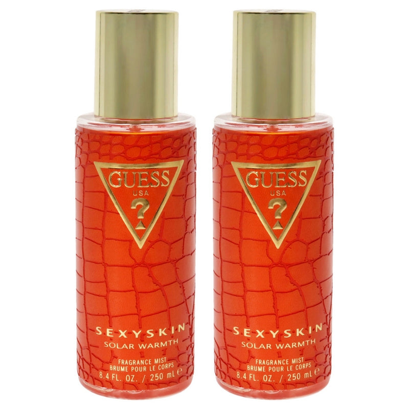 Guess Sexy Skin Solar Warmth by Guess for Women - 8.4 oz Fragrance Mist - Pack of 2