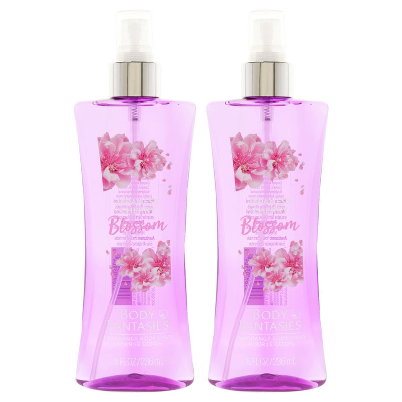 Signature Japanese Cherry Blossom Fragrance Body Spray by Body Fantasies for Women - 8 oz Body Spray - Pack of 2