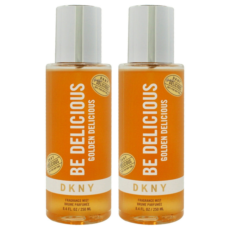 Golden Delicious by Donna Karan for Women - 8.4 oz Fragrance Mist - Pack of 2