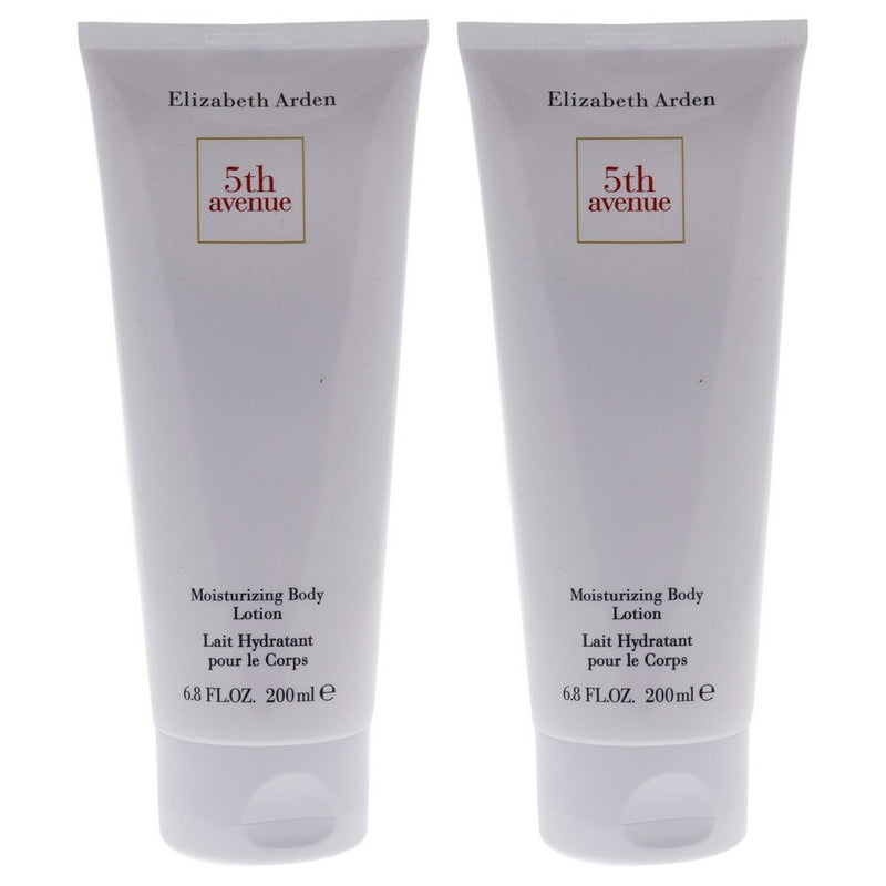 5th Avenue Moisturizing Body Lotion by Elizabeth Arden for Women - 6.8 oz Body Lotion - Pack of 2