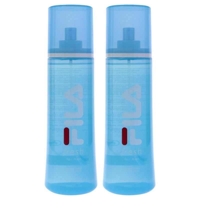Fila Fresh by Fila for Men - 8.4 oz Body Spray - Pack of 2