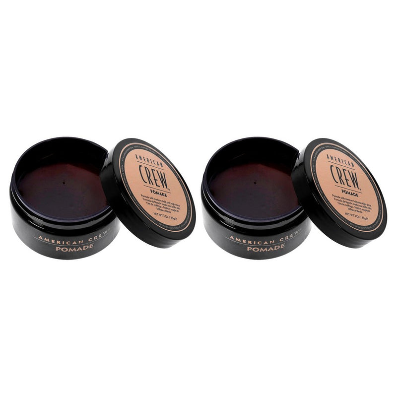 Pomade by American Crew for Men - 3 oz Pomade  - Pack of 2