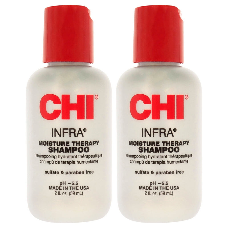 Infra Shampoo by CHI for Unisex - 2 oz Shampoo  - Pack of 2
