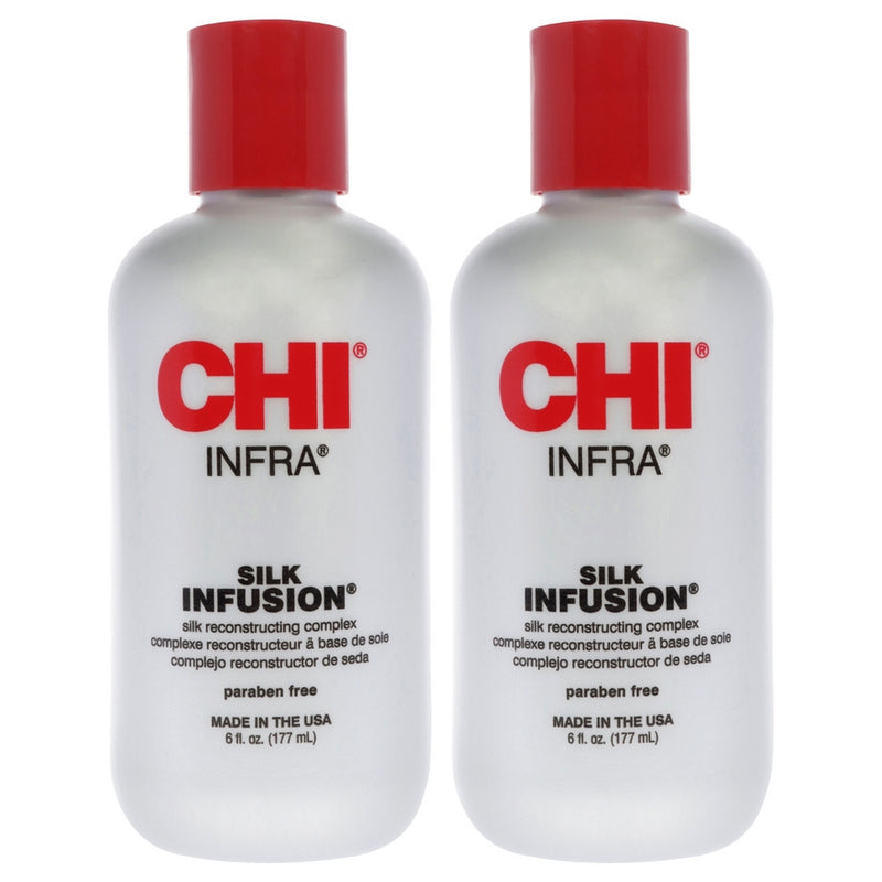 Silk Infusion Reconstructing Complex by CHI for Unisex - 6 oz Treatment  - Pack of 2