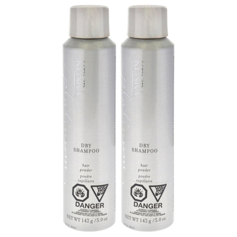 Platinum Dry Shampoo by Kenra for Unisex - 5 oz Dry Shampoo - Pack of 2