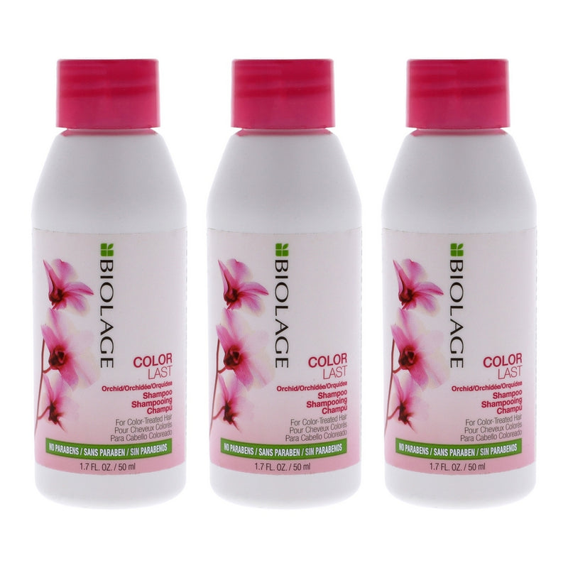 Biolage ColorLast Shampoo by Matrix for Unisex - 1.7 oz Shampoo - Pack of 3
