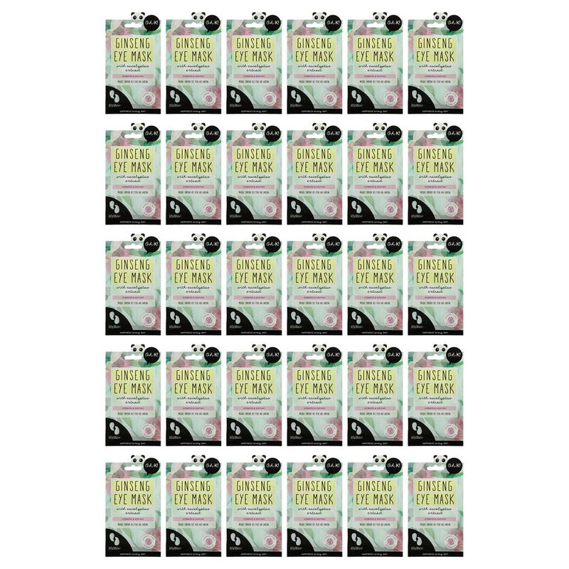 Eye Mask - Ginseng and Eucalyptus by Oh K! for Unisex - 1 Pair Mask - Pack of 30