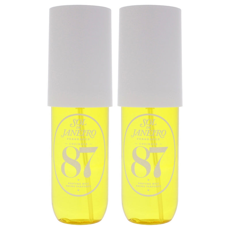 Rio Radiance - Solar Floral and Beachy by Sol de Janeiro for Unisex - 3 oz Perfume Mist - Pack of 2
