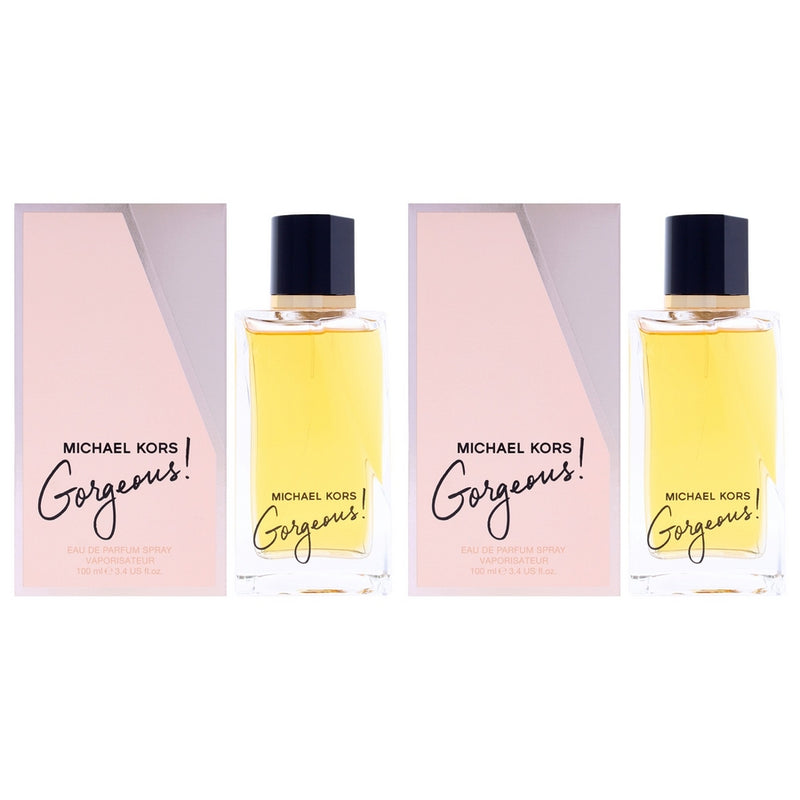 Gorgeous by Michael Kors for Women - 3.4 oz EDP Spray - Pack of 2
