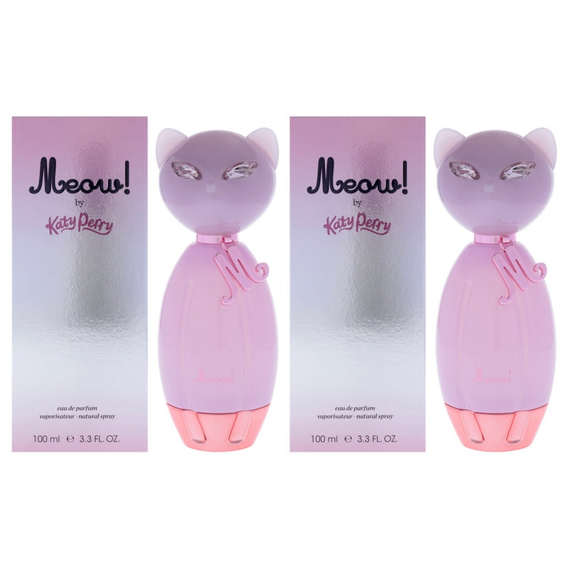 Meow! by Katy Perry for Women - 3.3 oz EDP Spray - Pack of 2