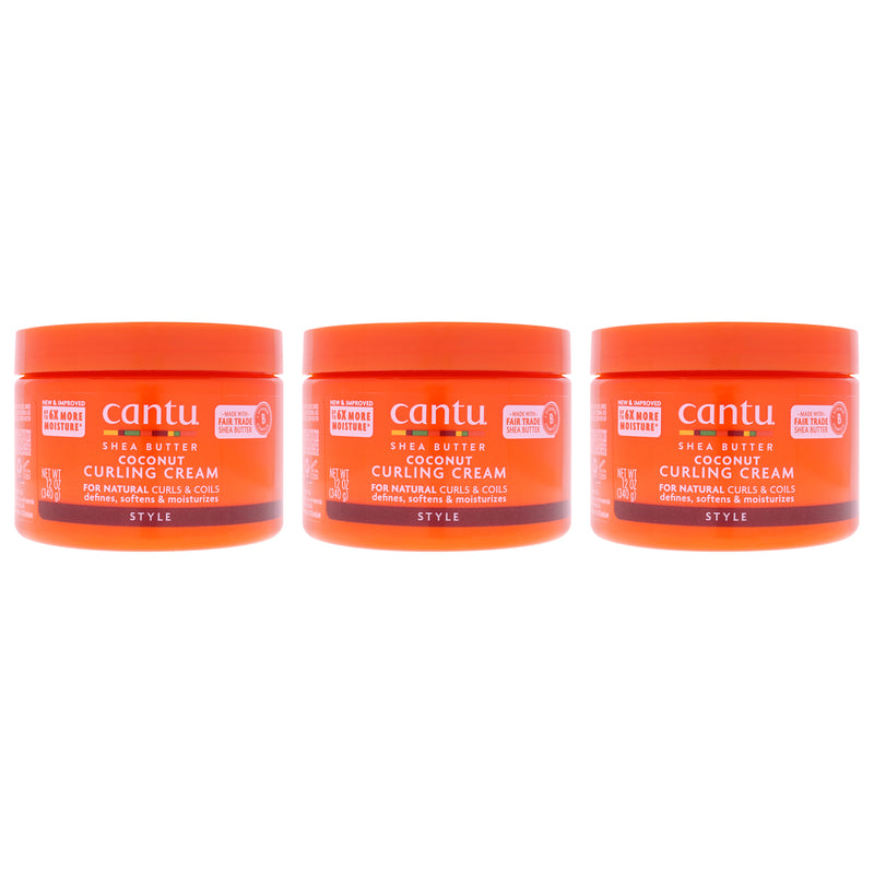 Cantu Shea Butter Coconut Curling Cream Pack Of 3