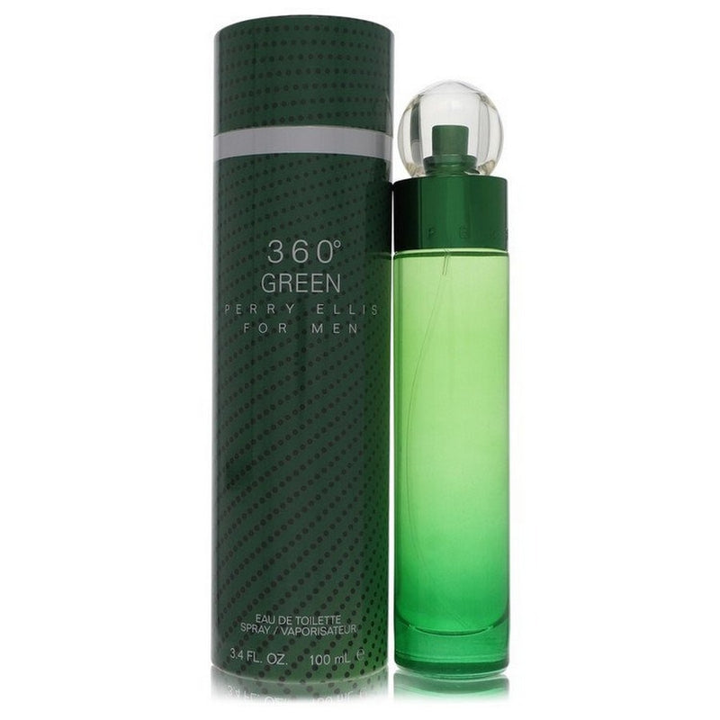 360 Green by Perry Ellis for Men - 3.4 oz EDT Spray
