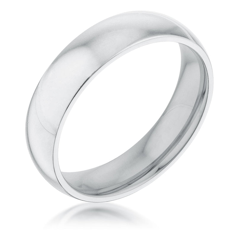 ShineHigh 5 mm Stainless Wedding Band