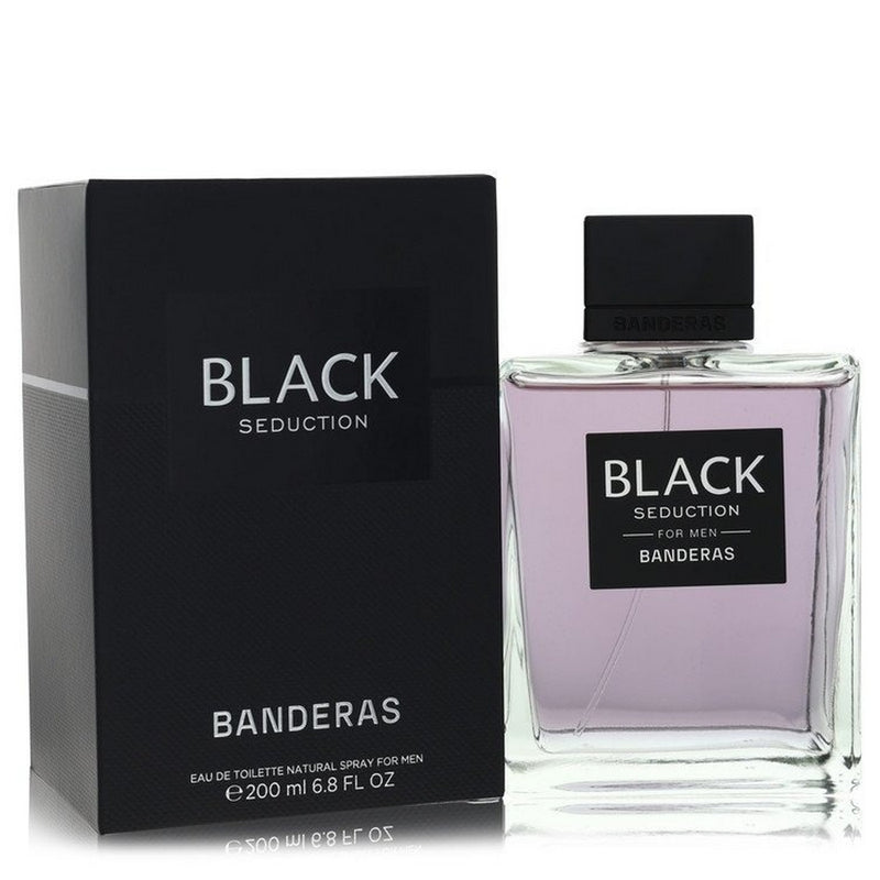Seduction In Black by Antonio Banderas Men Eau De Toilette Spray 6.8 oz